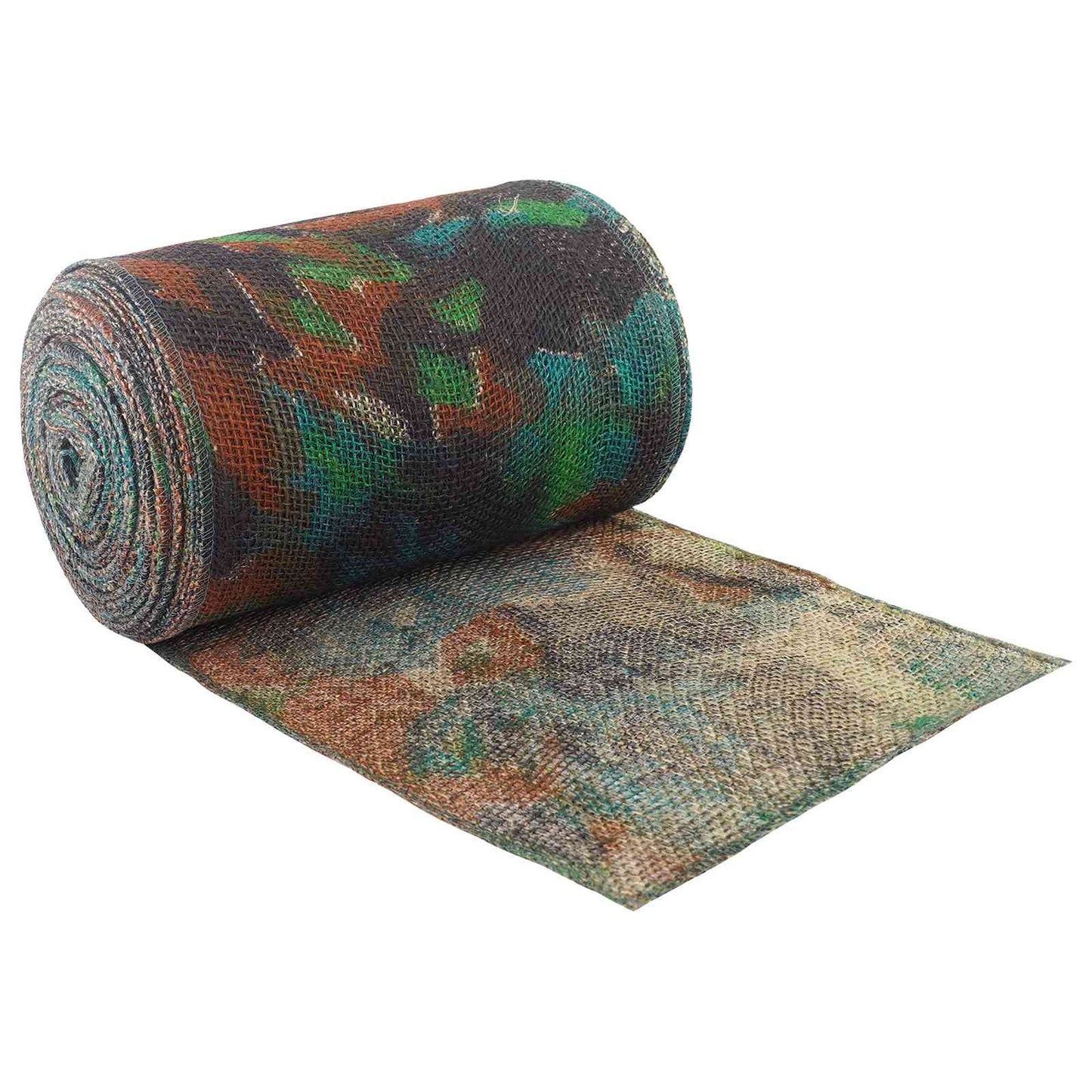 Jute Rulle 25 x 5000 cm Camouflage