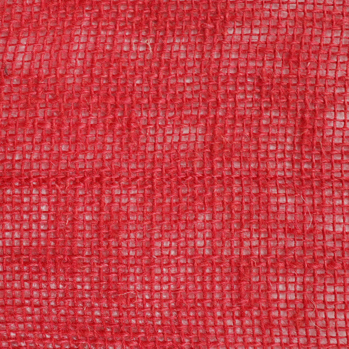 Jute Rulle 50 x 10000 cm Rød