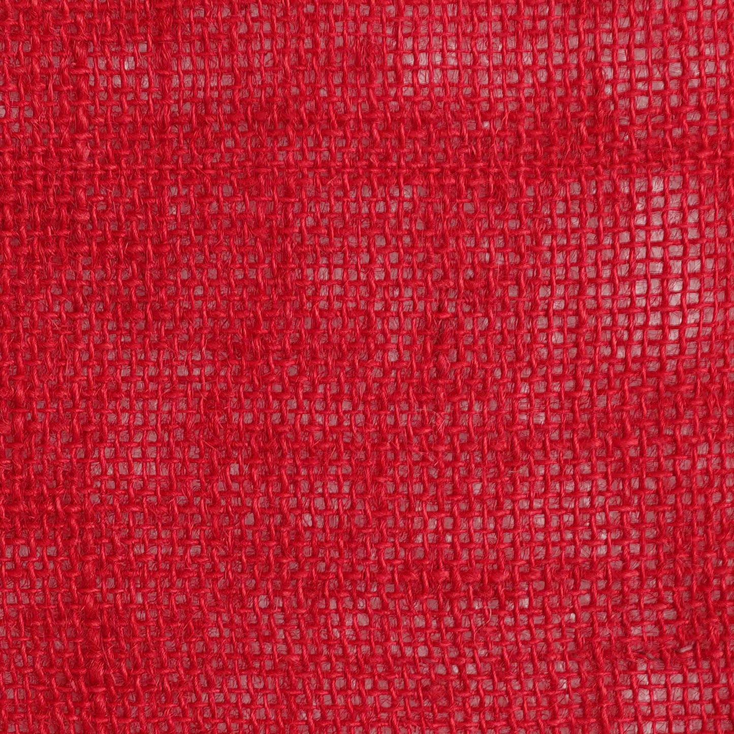Jute Rulle 100 x 500 cm Rød