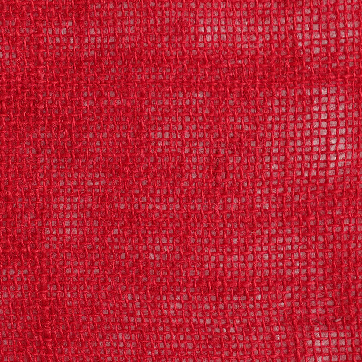 Jute Rulle 100 x 1000 cm Rød