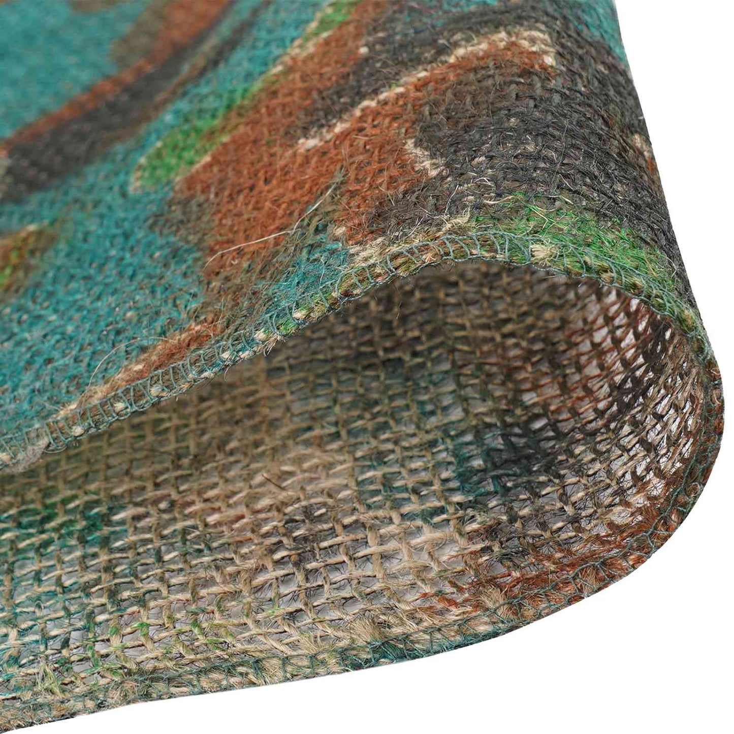 Jute Rulle 200 x 1000 cm Camouflage