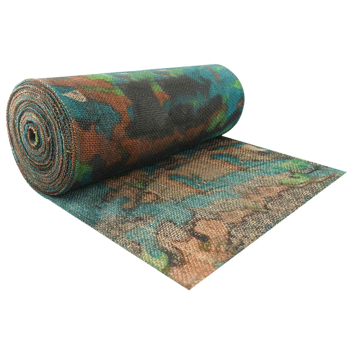 Jute Rulle 200 x 1000 cm Camouflage