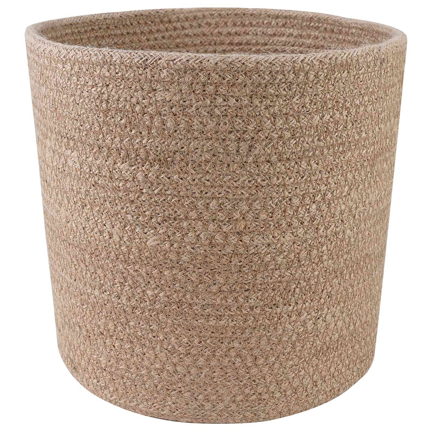 Plantepotte Sæt 2 stk. Naturfarvet Ø 21 x 21 cm 100% Tossa Jute