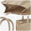 Jute tasker 5 Naturfarvet 26 x 22 x 14 cm 100% Tossa Jute