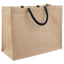 Jute tasker 10 Naturfarvet og sort 42 x 33 x 19 cm