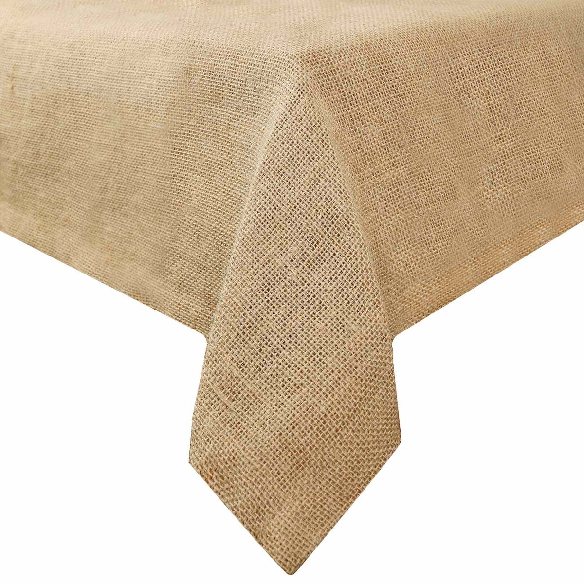 Jute Dækmotiv Naturfarvet 140 x 140 cm 100% Tossa Jute