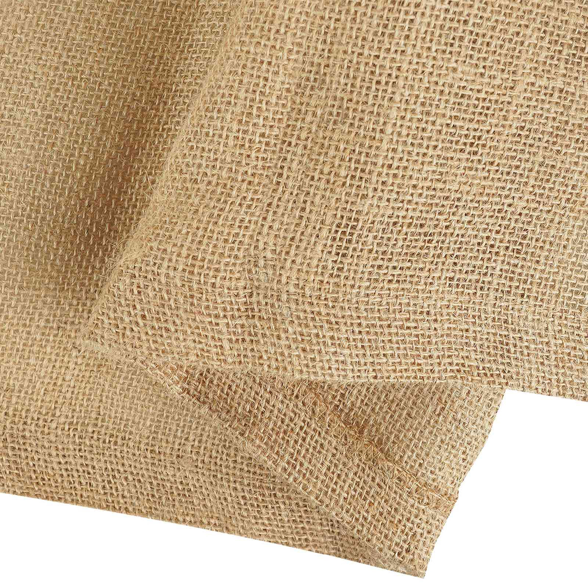 Jute Dækmotiv Naturfarvet Ø 300 cm 100% Tossa Jute