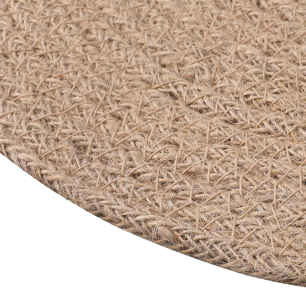 Jute dækkeservietter 6 stk. Naturfarvet 100% Tossa Jute