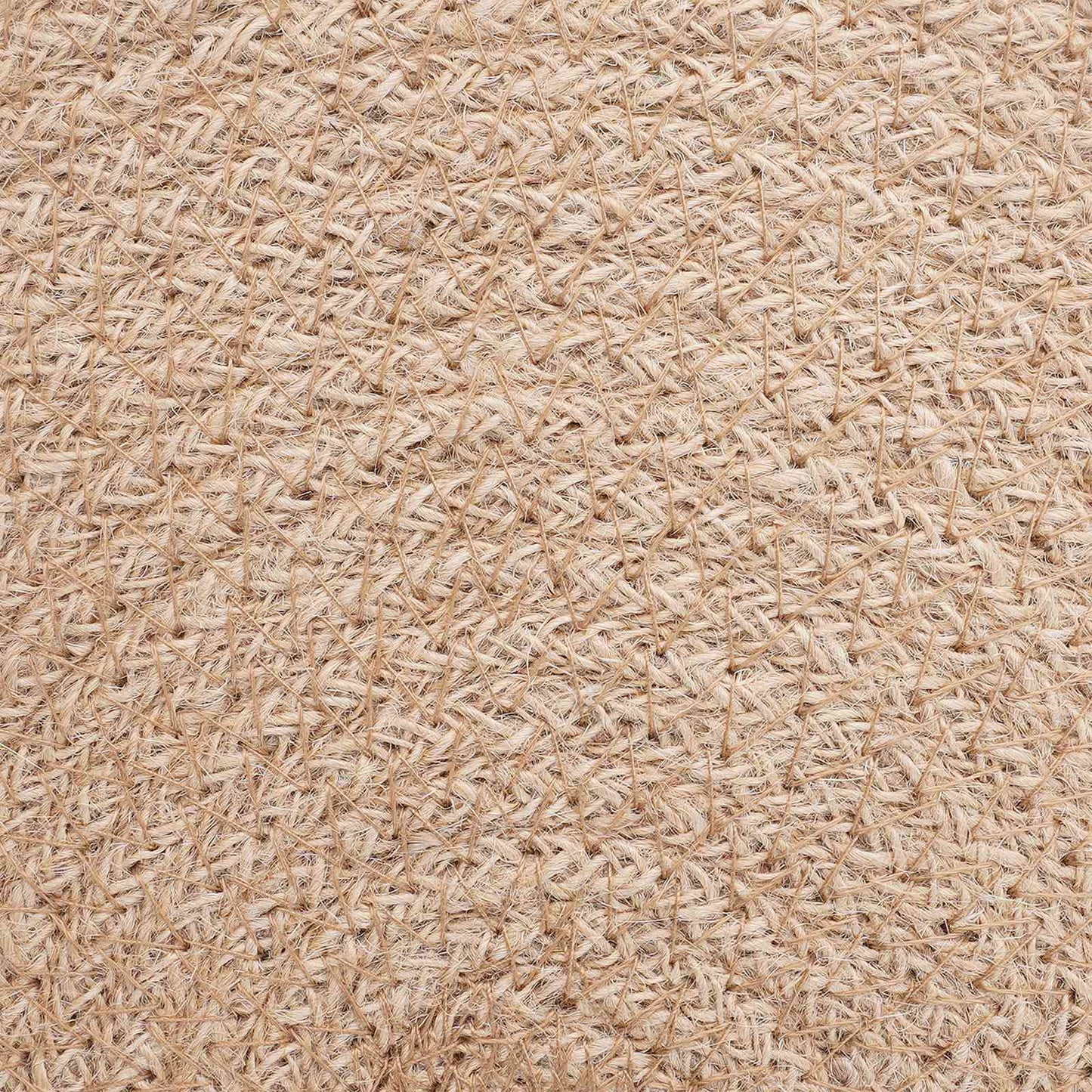 Jute dækkeservietter 4 stk. Naturfarvet og sort 100% Tossa jute