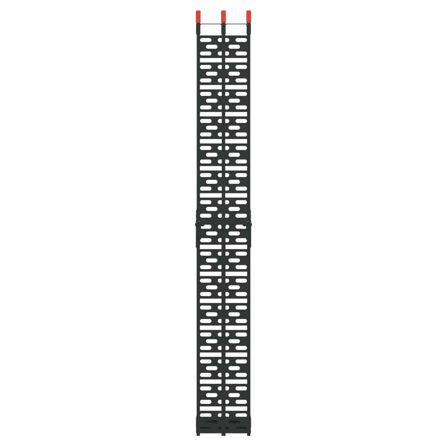 Sammenfoldelig motorcykelrampe 340 kg pr. rampe 2 stk. Sort