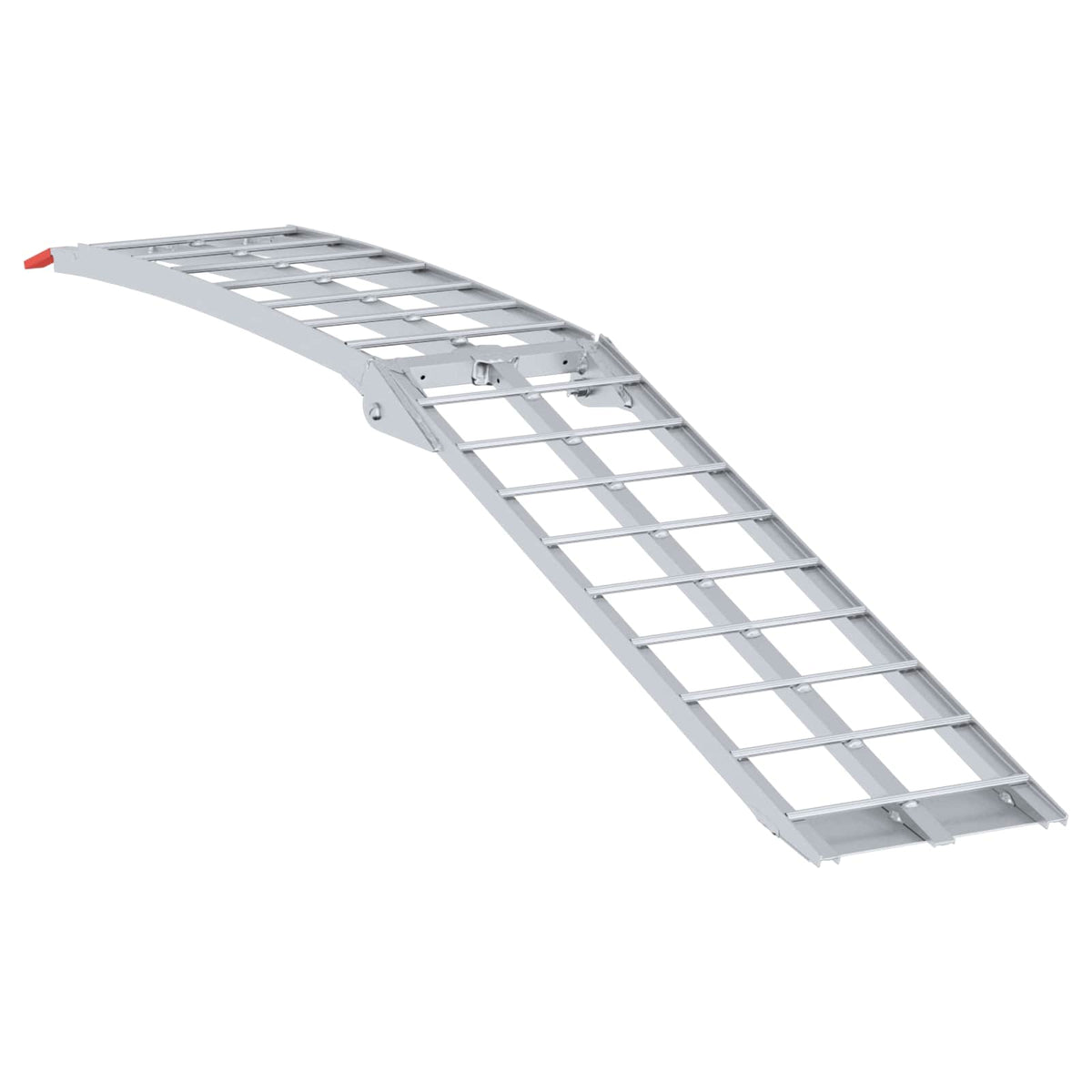Motorcykelrampe Sølv 340 kg per stykke Aluminium