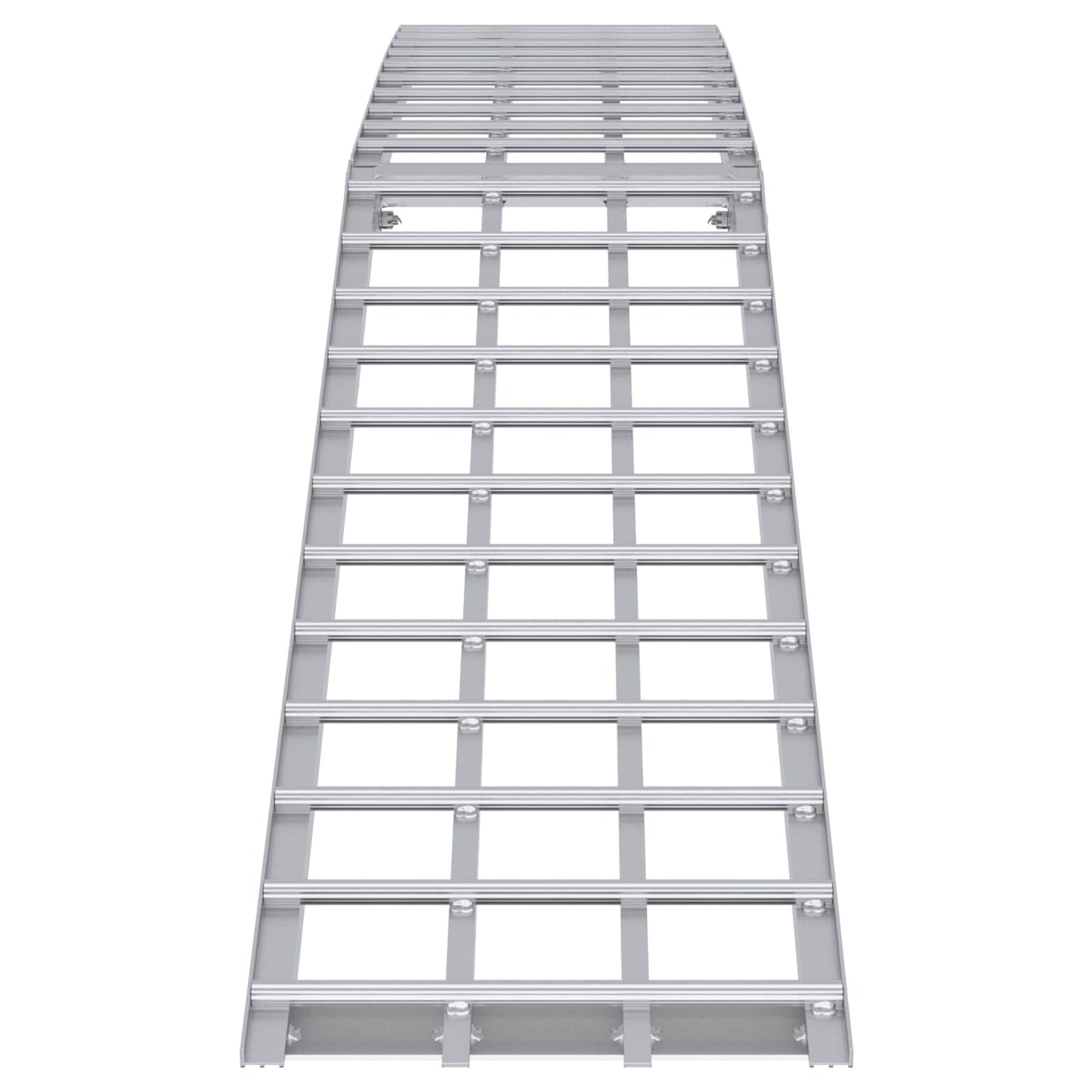 Motorcykelrampe 680 kg Sølv 680 kg Aluminium