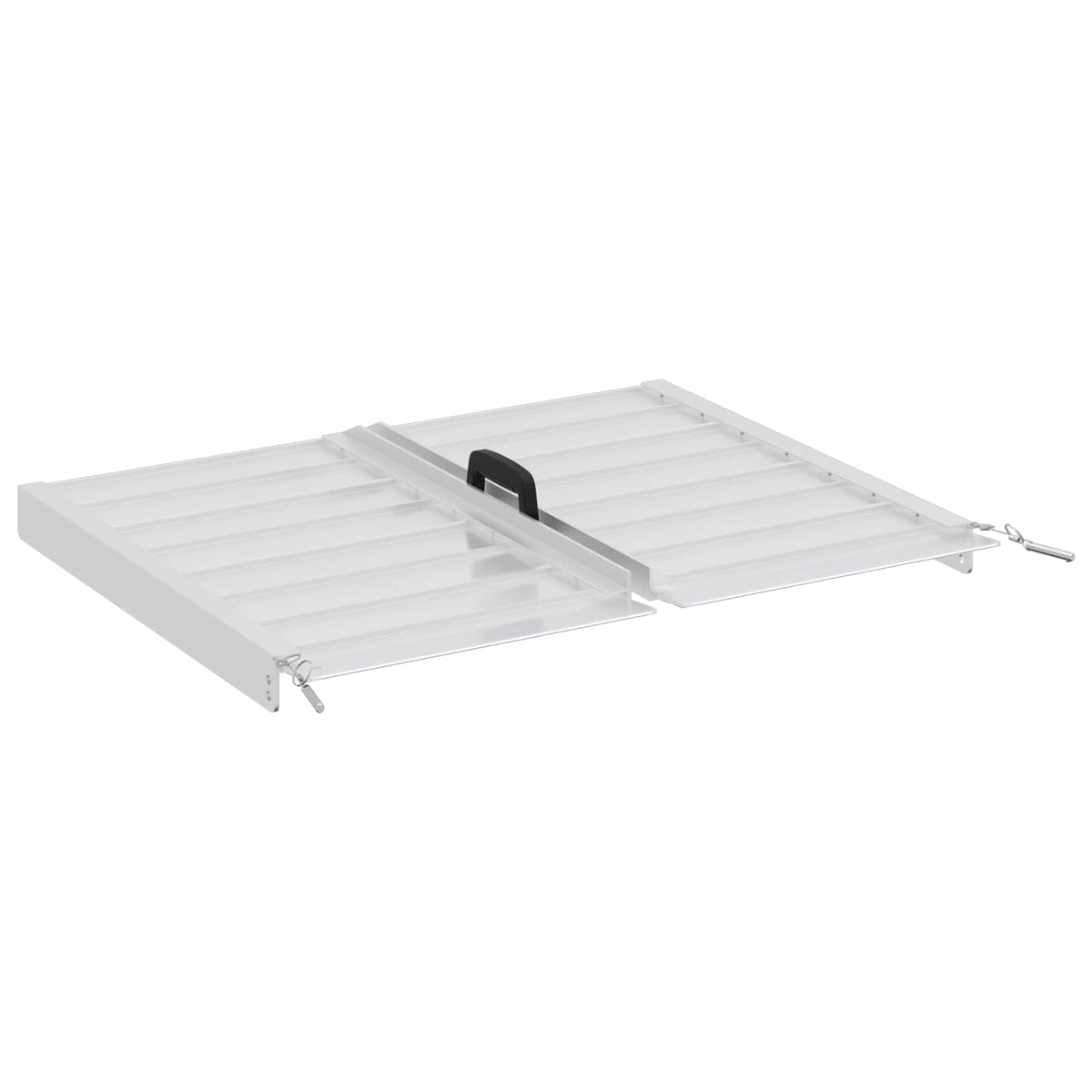 Rampe til kørestol 270 kg Sølv 270 kg Aluminium
