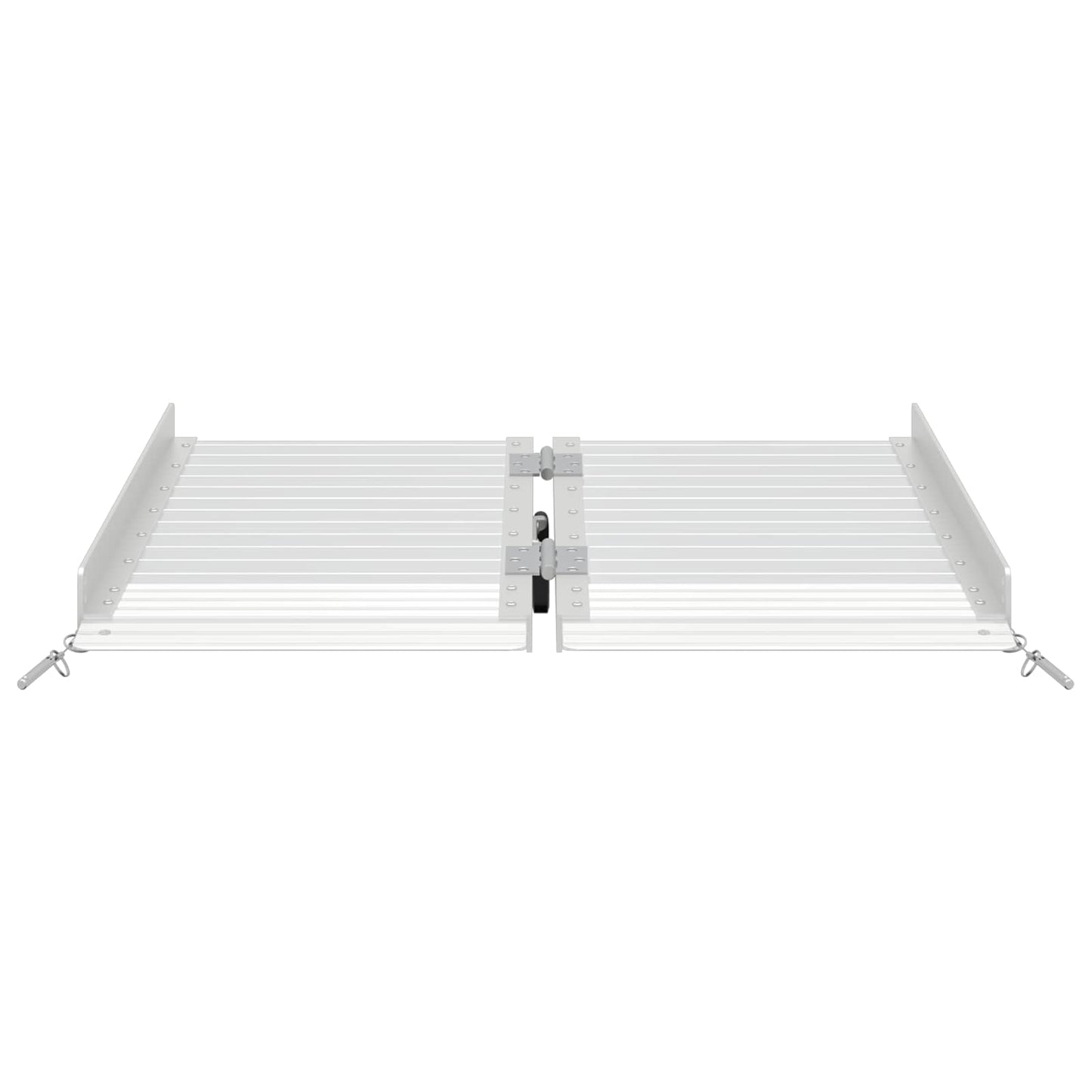 Rampe til kørestol 270 kg Sølv 270 kg Aluminium