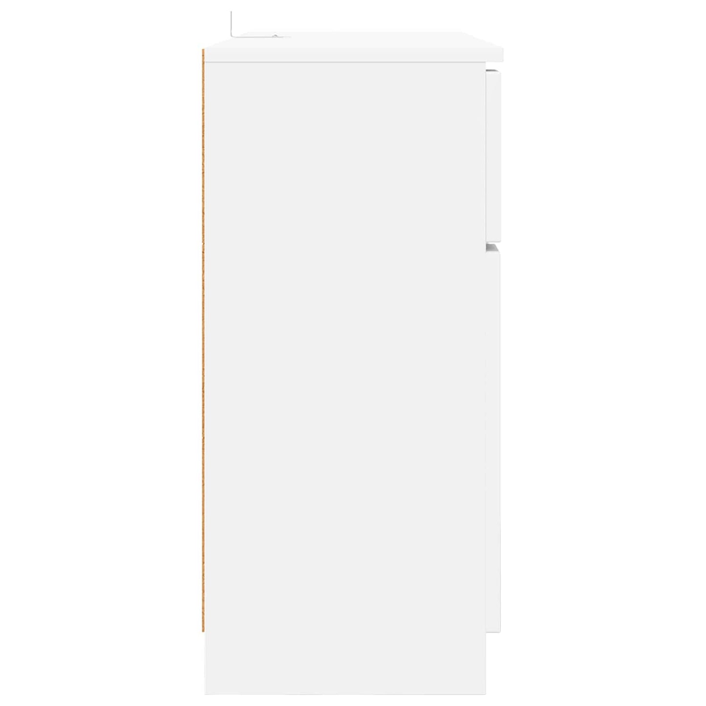 Sideboard Hvid 100 x 30 x 65,6 Konstrueret træ