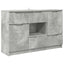 Sideboard Beton Grå 100 x 30 x 65,6 Konstrueret træ