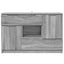 Sideboard Grå Sonoma 100 x 30 x 65,6 Konstrueret træ