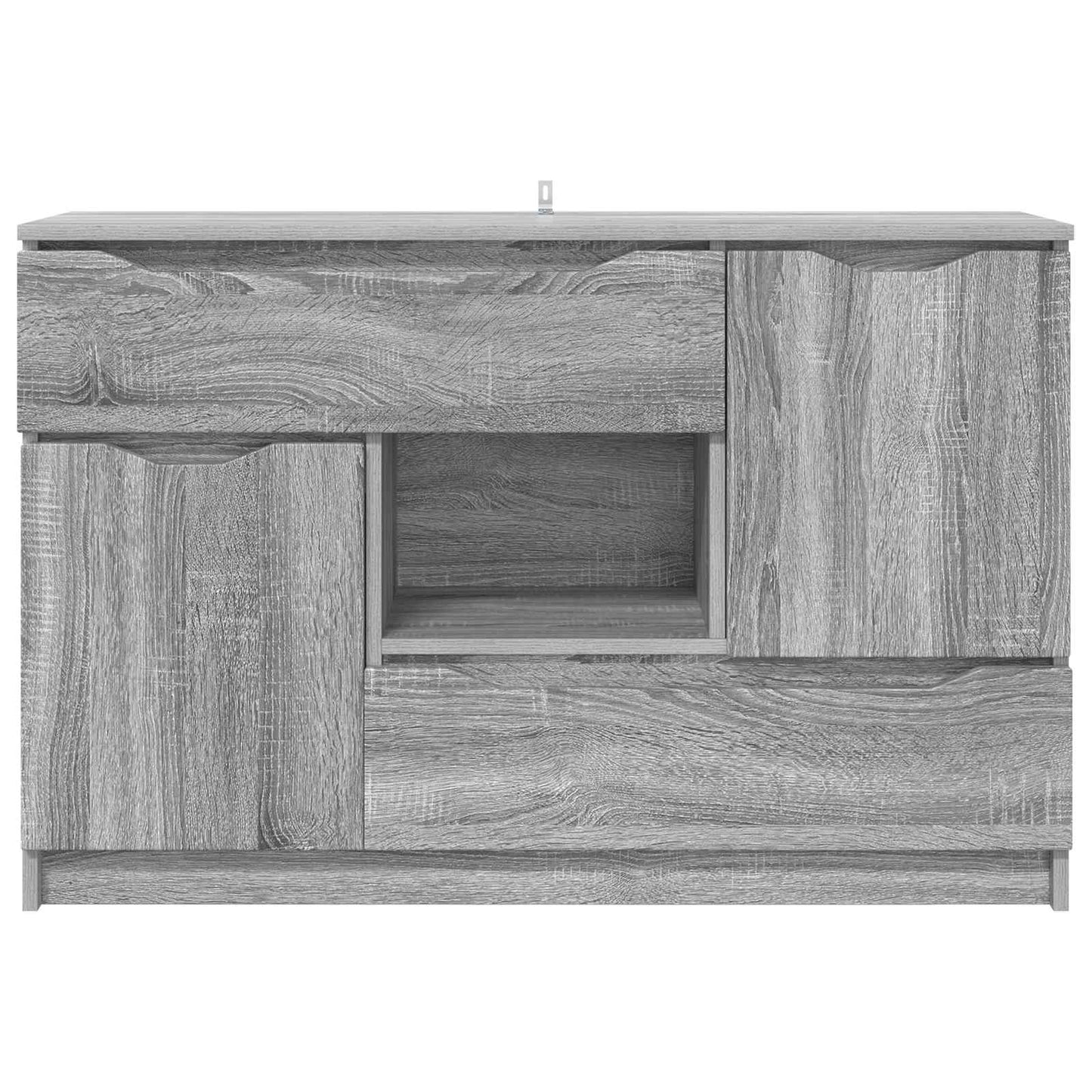 Sideboard Grå Sonoma 100 x 30 x 65,6 Konstrueret træ