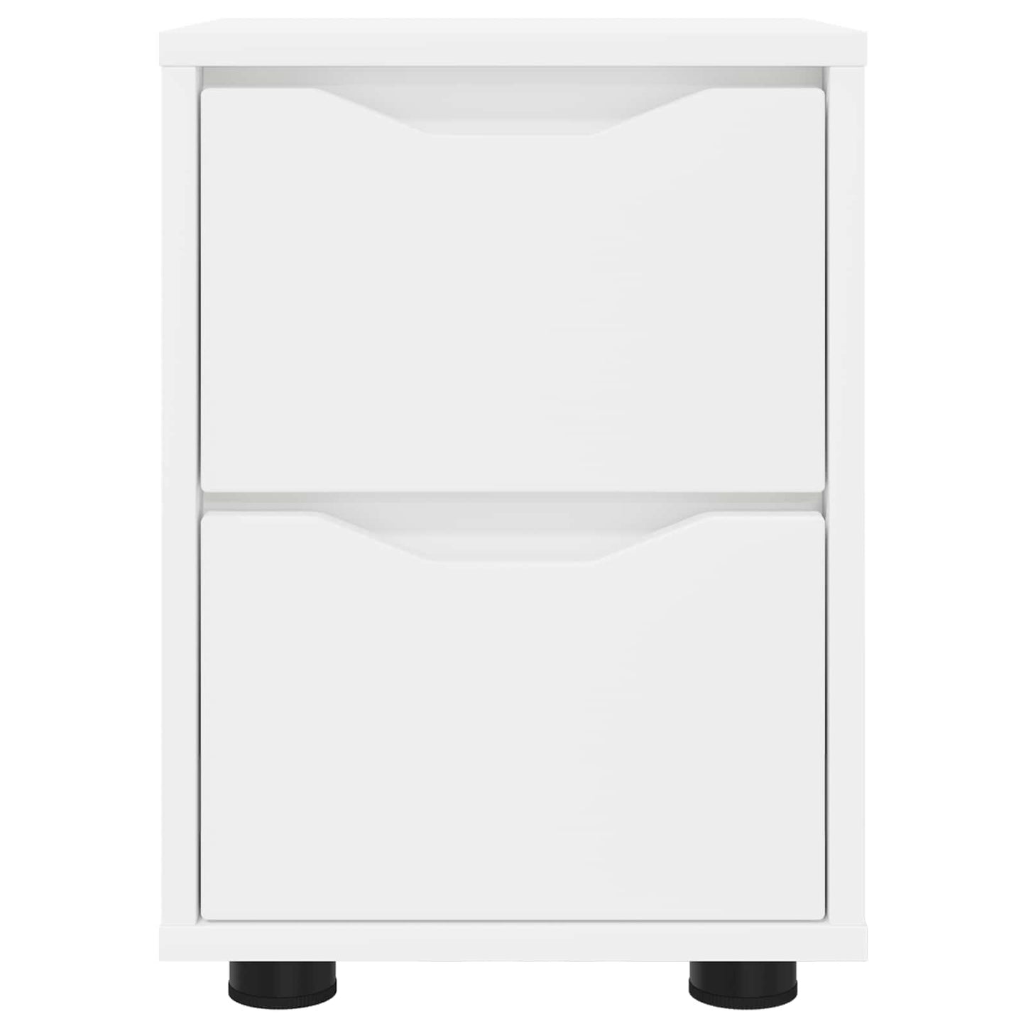 Sengebord Hvid 30,5 x 30 x 43 cm Konstrueret træ