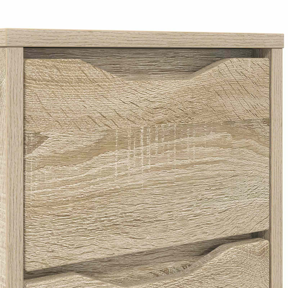 Sengeborde 2 stk. Sonoma eg 30,5 x 30 x 43 cm Konstrueret træ