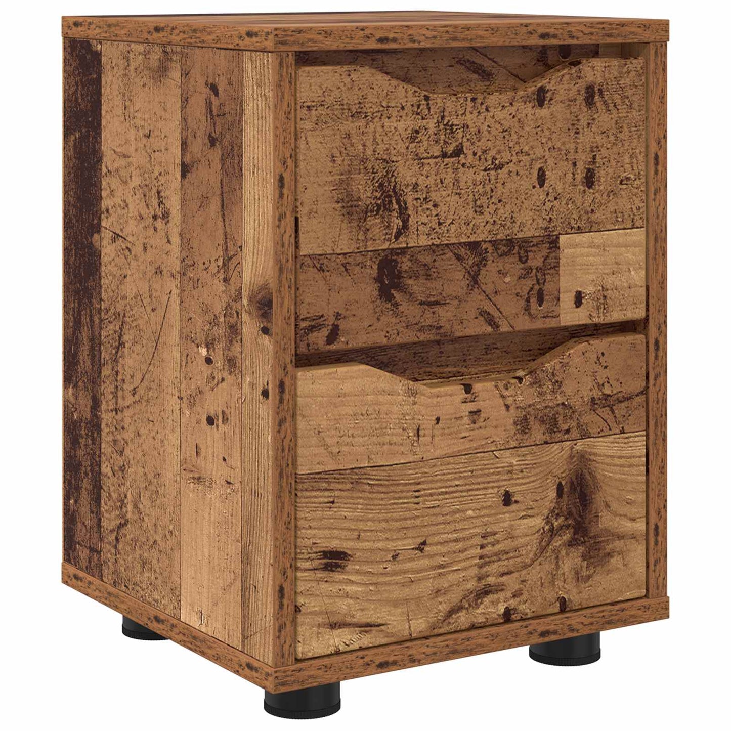 Sengebord Gammelt træ 30,5 x 30 x 43 cm Konstrueret træ