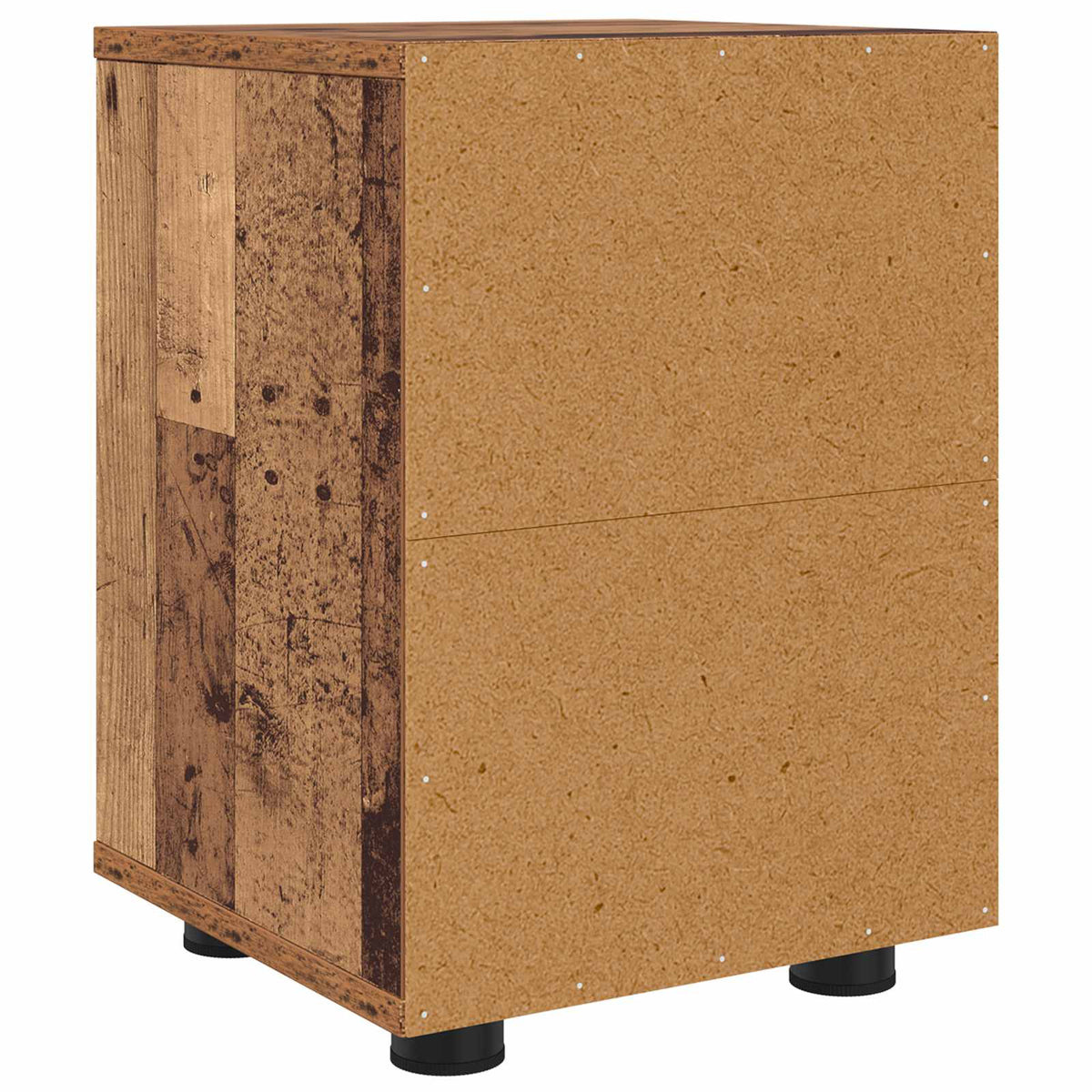 Sengeborde 2 stk. Gammelt træ 30,5 x 30 x 43 cm Konstrueret træ