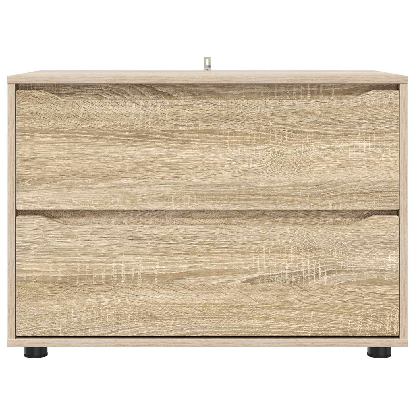 Opbevaringsskab 80 x 48 x 57 cm Konstrueret træ Sonoma eg