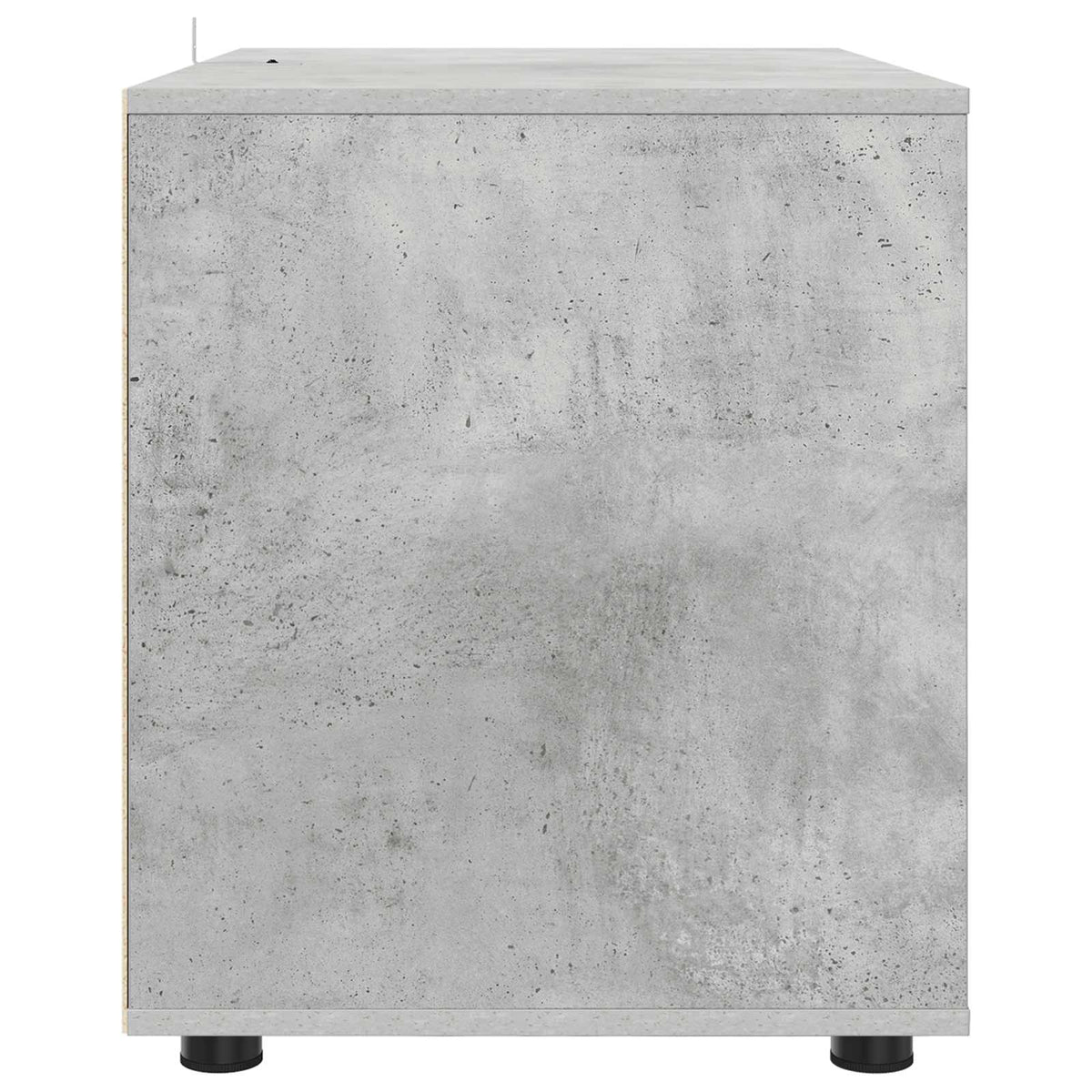 Opbevaringsskab 80 x 48 x 57 cm Konstrueret træ Beton Grå
