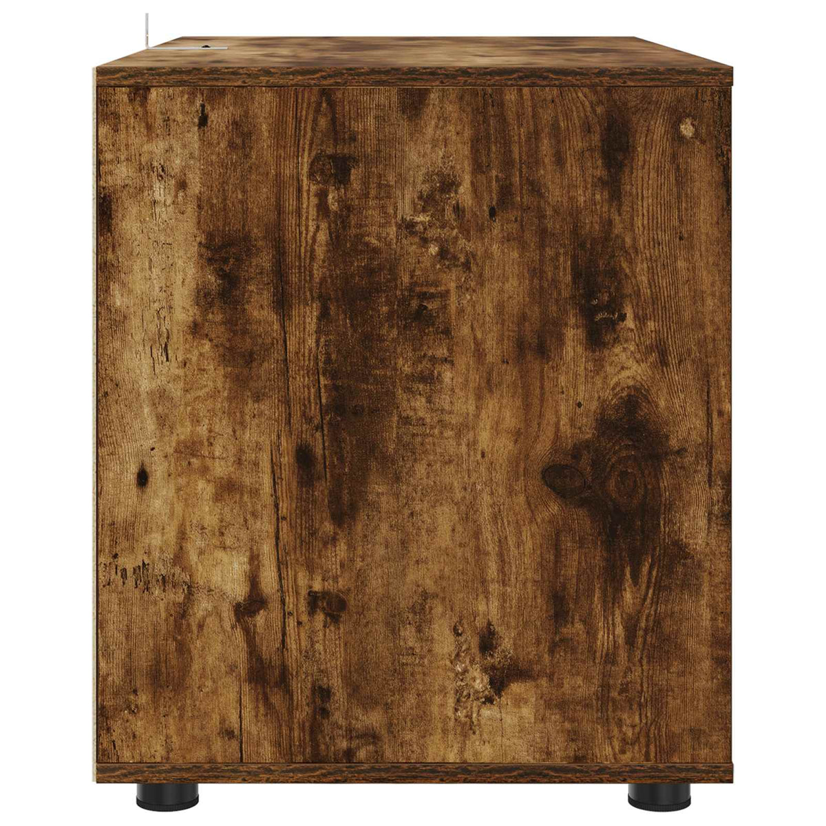 Opbevaringsskab 80 x 48 x 57 cm Konstrueret træ Røget eg