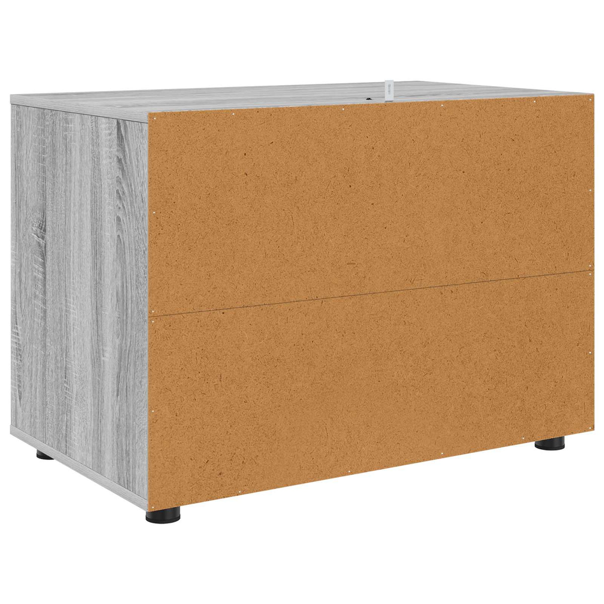 Opbevaringsskab 80 x 48 x 57 cm Konstrueret træ Grå Sonoma