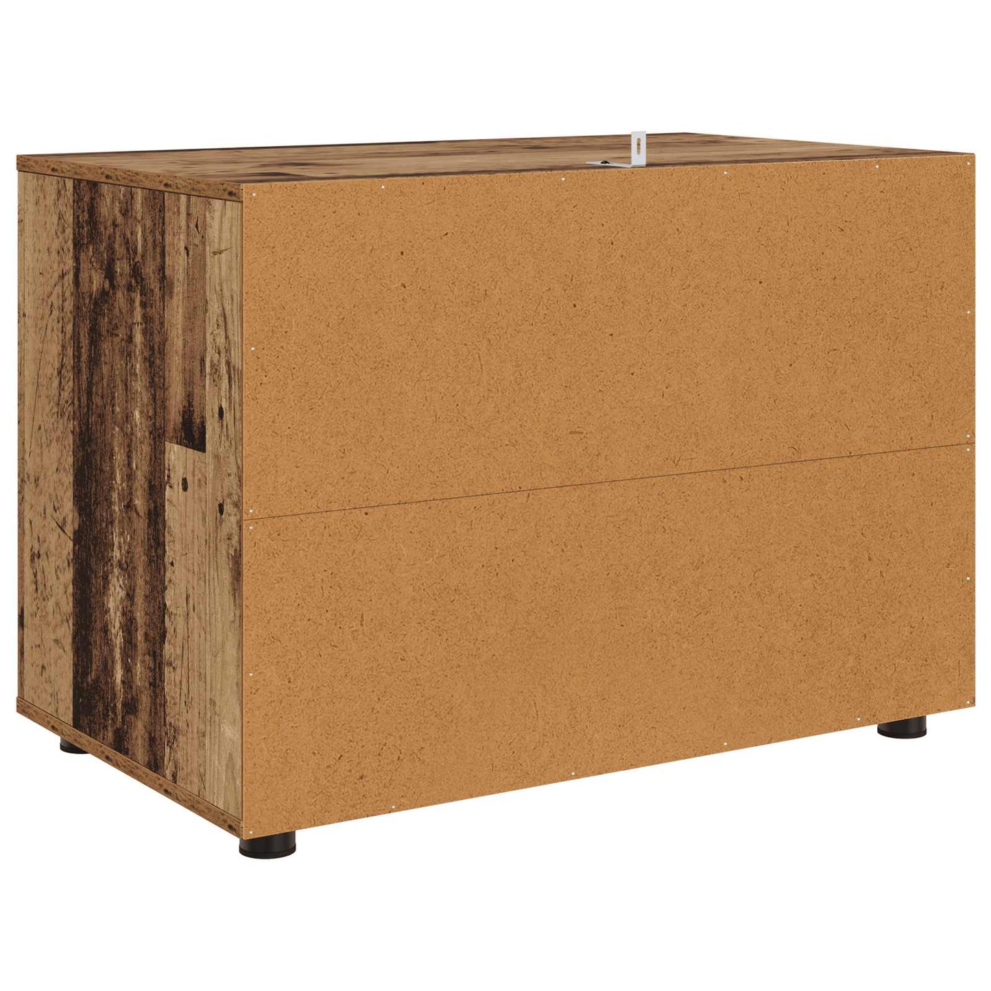 Opbevaringsskab 80 x 48 x 57 cm Konstrueret træ Gammelt træ