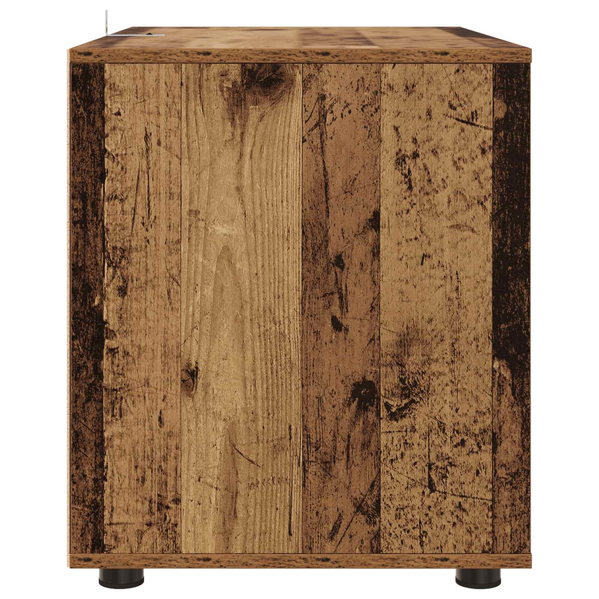 Opbevaringsskab 80 x 48 x 57 cm Konstrueret træ Gammelt træ