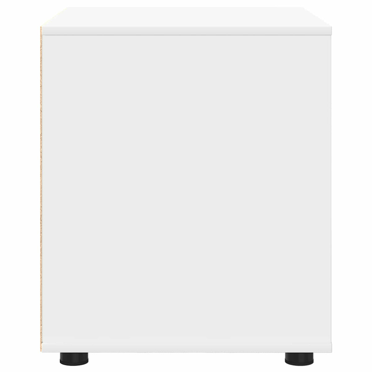 Opbevaringsskab 60 x 48 x 57 cm Konstrueret træ Hvid