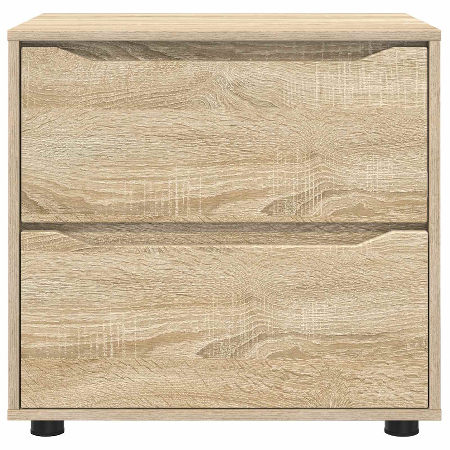Opbevaringsskab 60 x 48 x 57 cm Konstrueret træ Sonoma eg