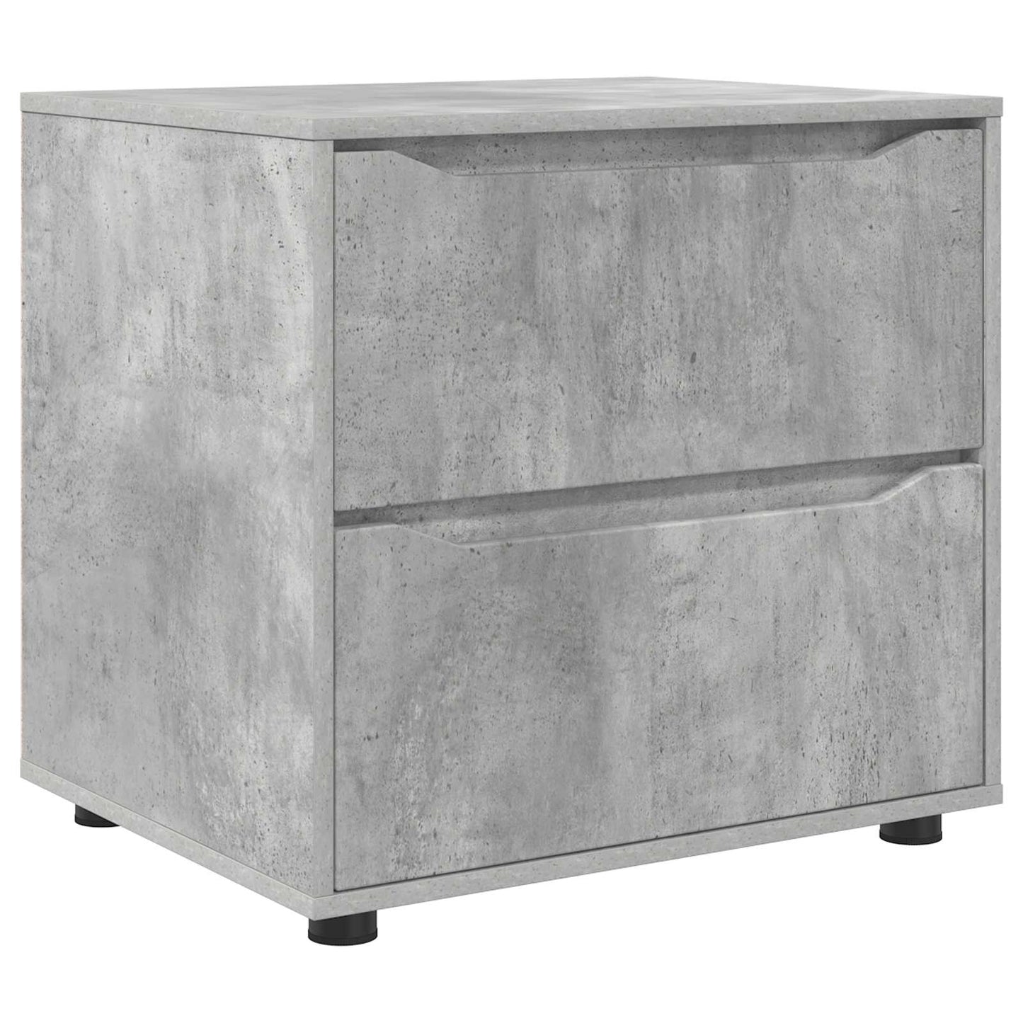 Opbevaringsskab 60 x 48 x 57 cm Konstrueret træ Beton Grå