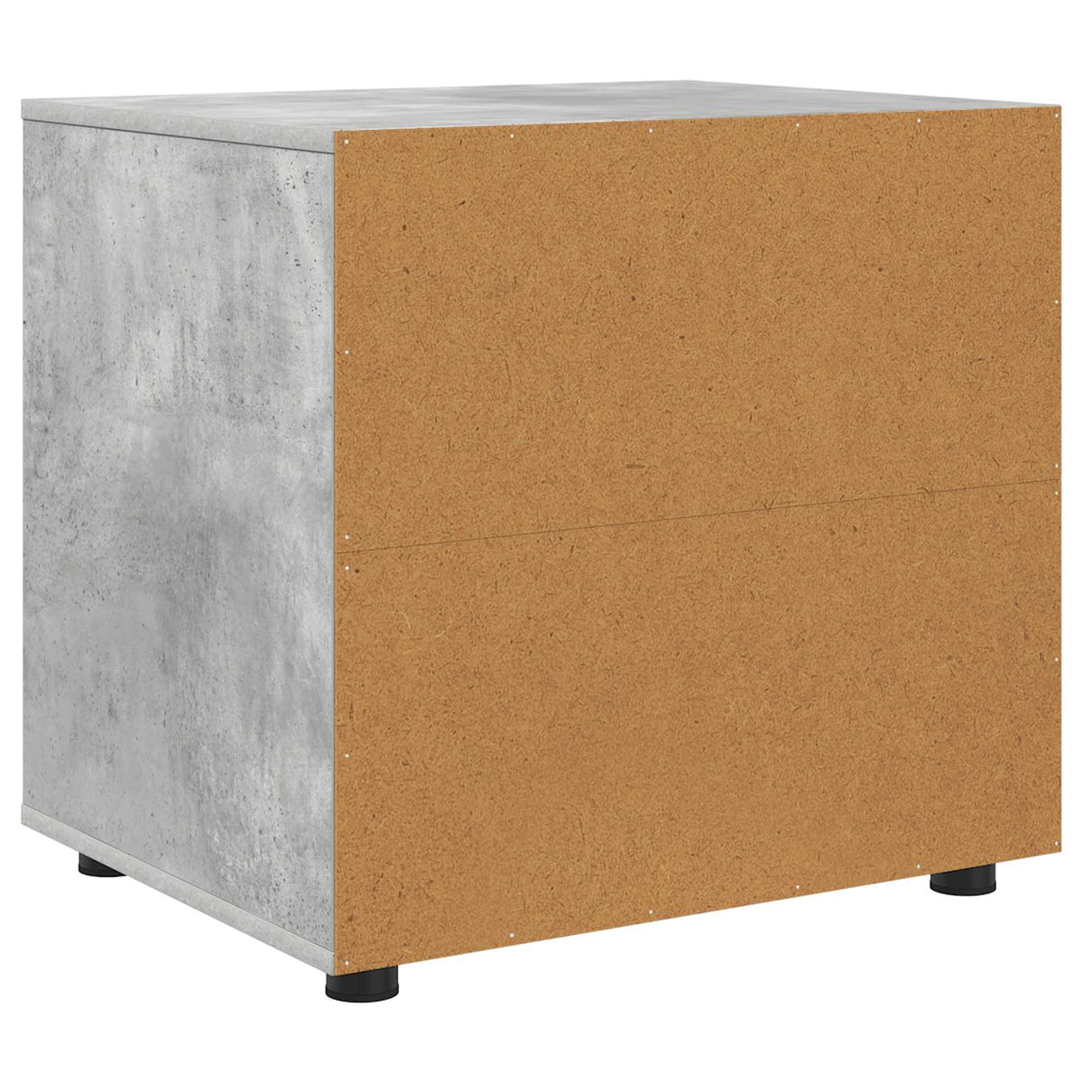 Opbevaringsskab 60 x 48 x 57 cm Konstrueret træ Beton Grå