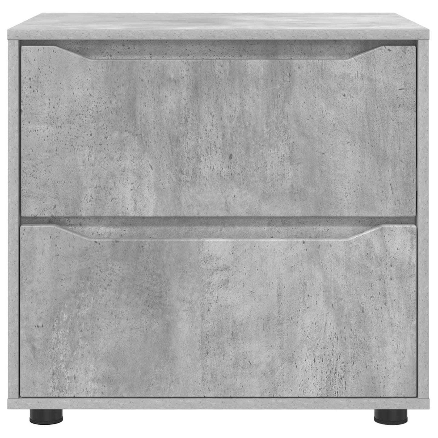 Opbevaringsskab 60 x 48 x 57 cm Konstrueret træ Beton Grå