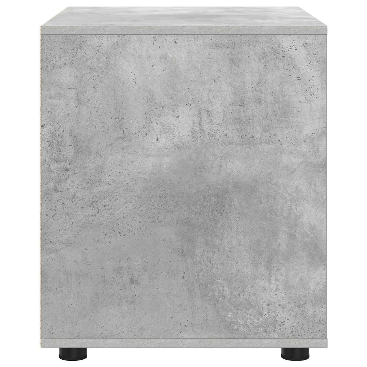Opbevaringsskab 60 x 48 x 57 cm Konstrueret træ Beton Grå