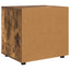 Opbevaringsskab 60 x 48 x 57 cm Konstrueret træ Røget eg