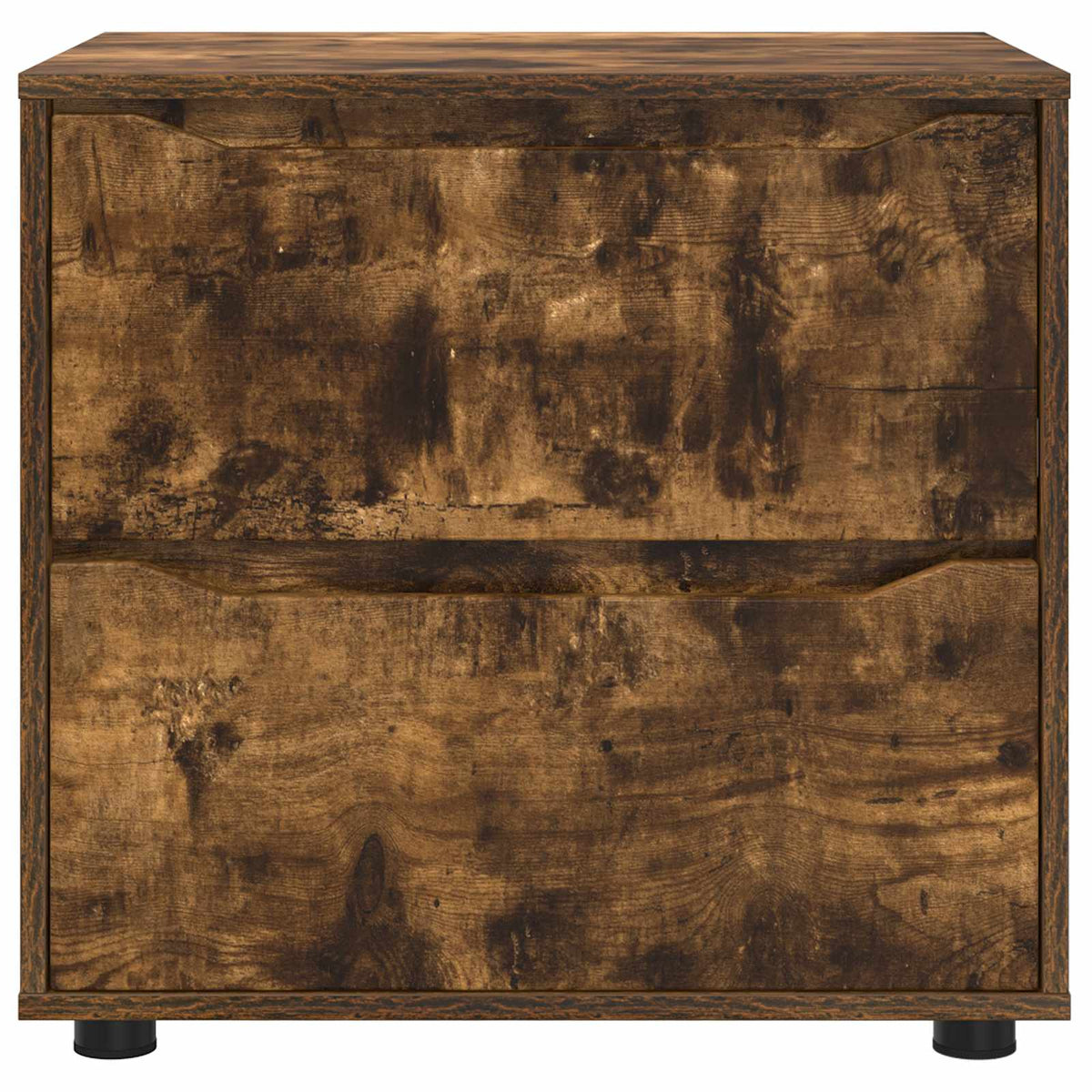 Opbevaringsskab 60 x 48 x 57 cm Konstrueret træ Røget eg