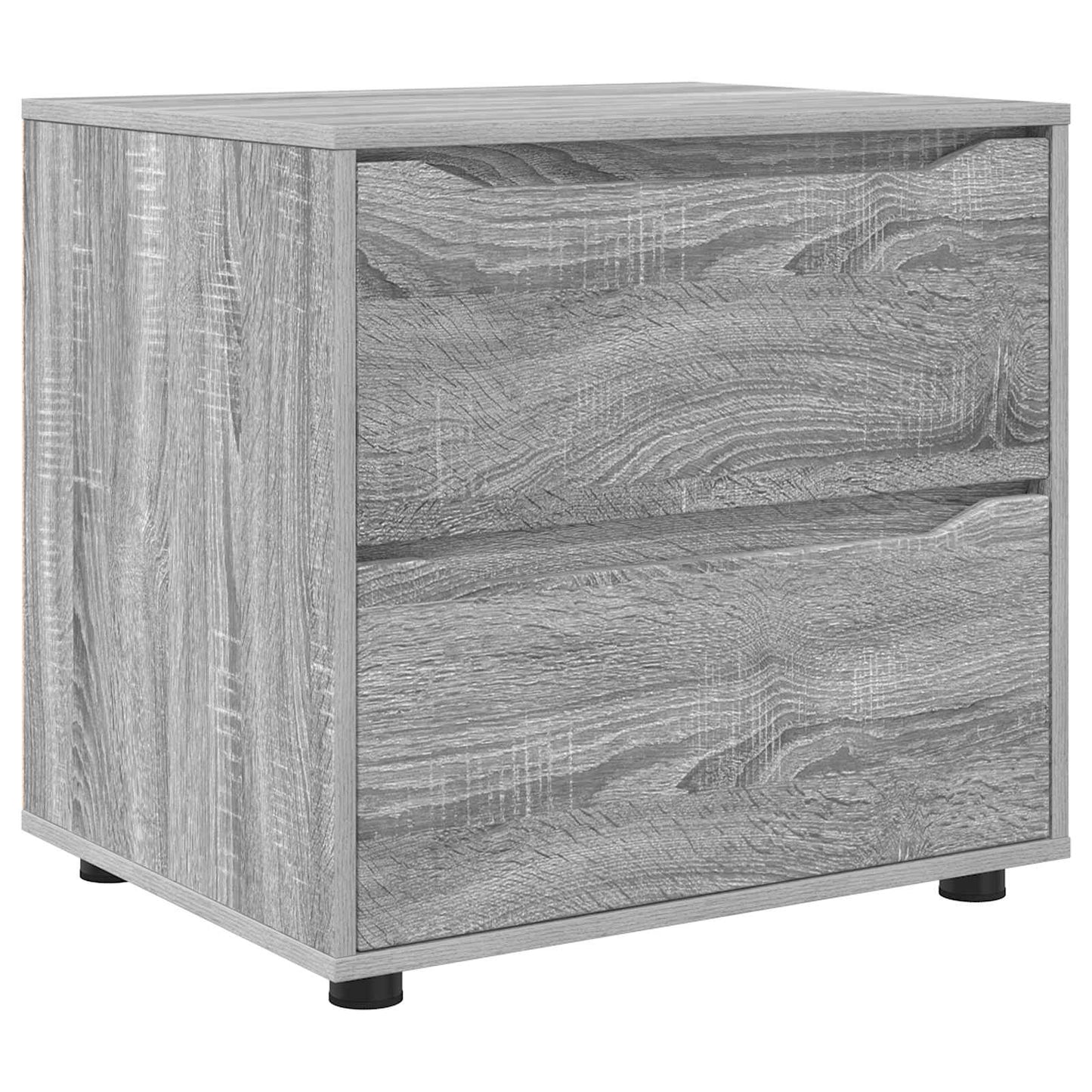 Opbevaringsskab 60 x 48 x 57 cm Konstrueret træ Grå Sonoma