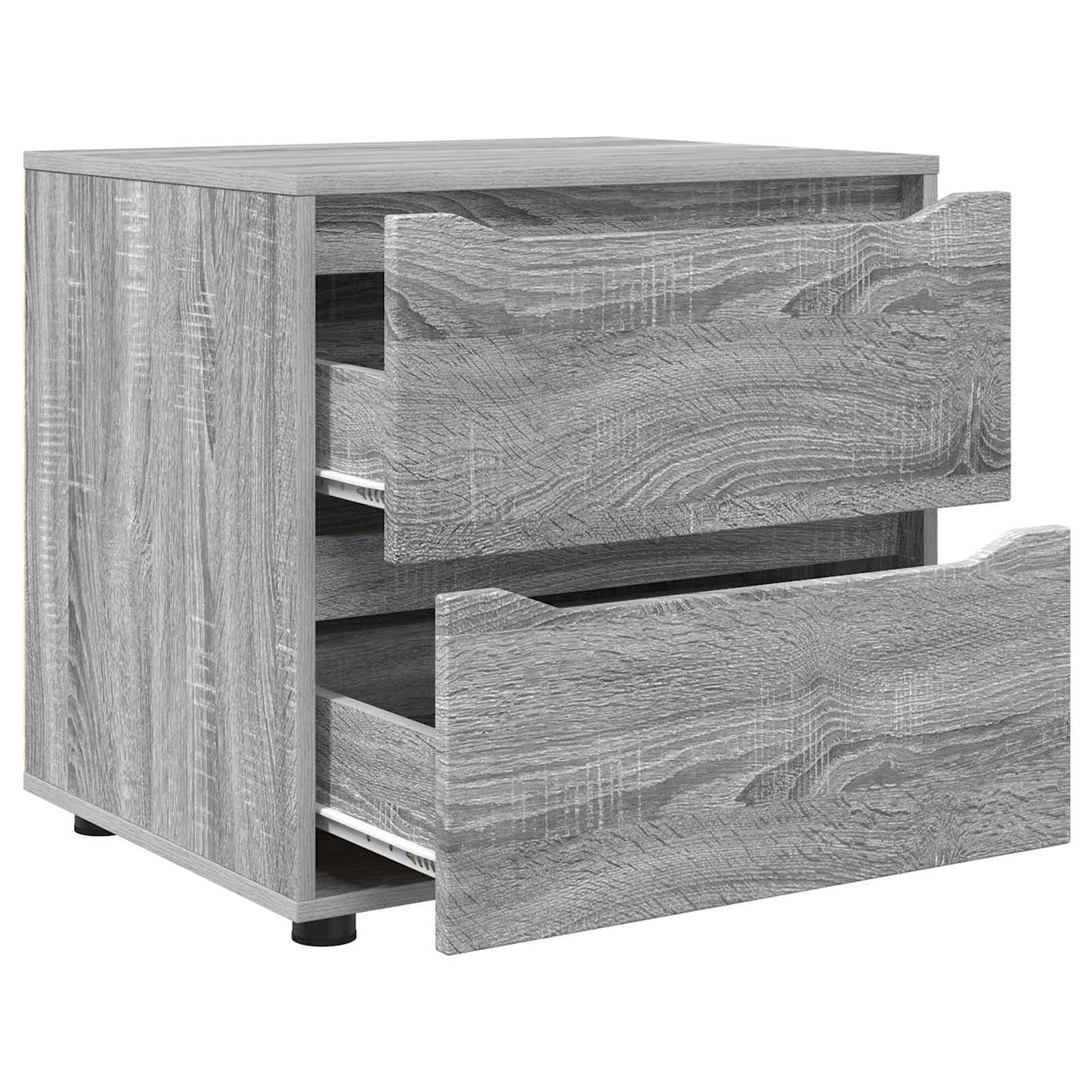 Opbevaringsskab 60 x 48 x 57 cm Konstrueret træ Grå Sonoma