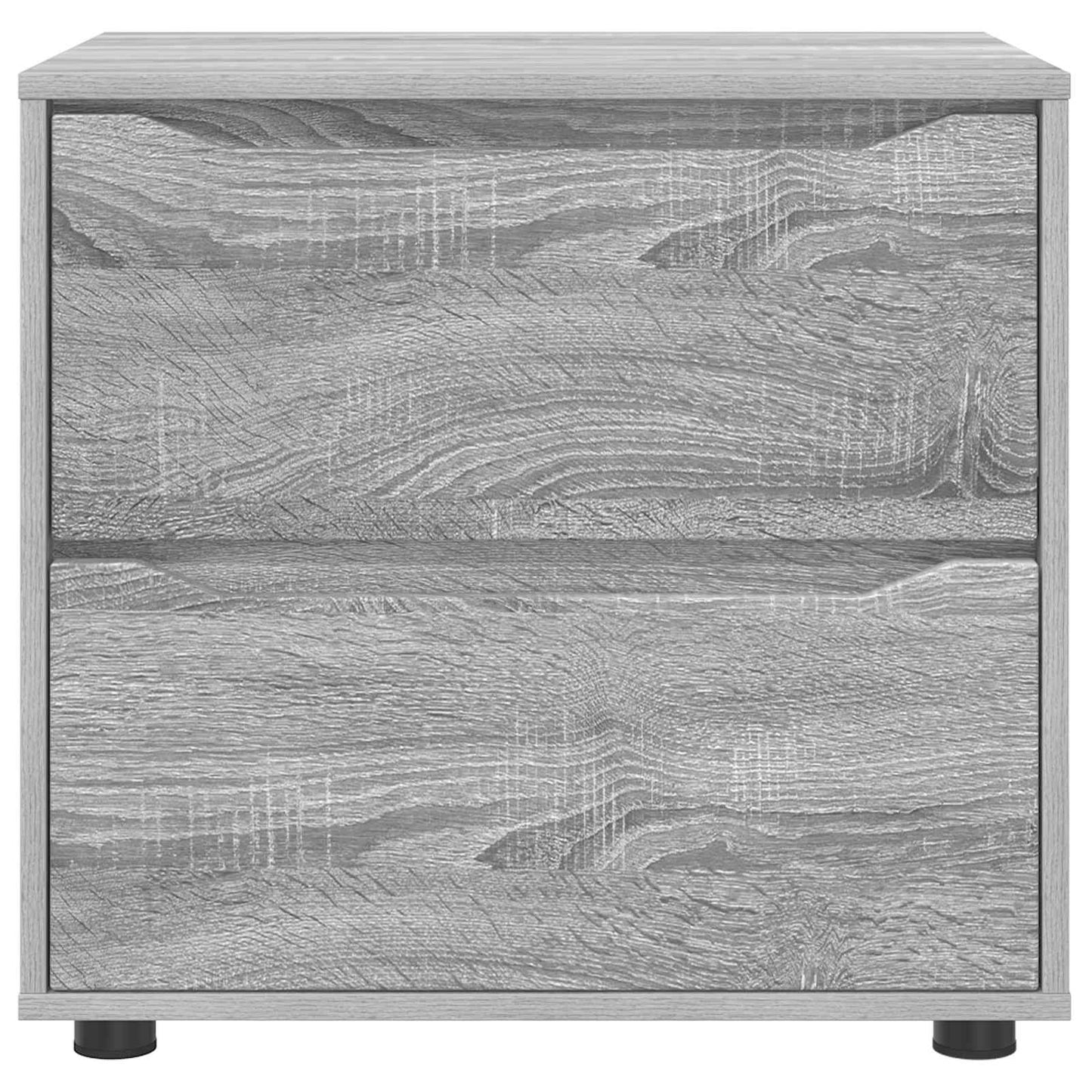 Opbevaringsskab 60 x 48 x 57 cm Konstrueret træ Grå Sonoma