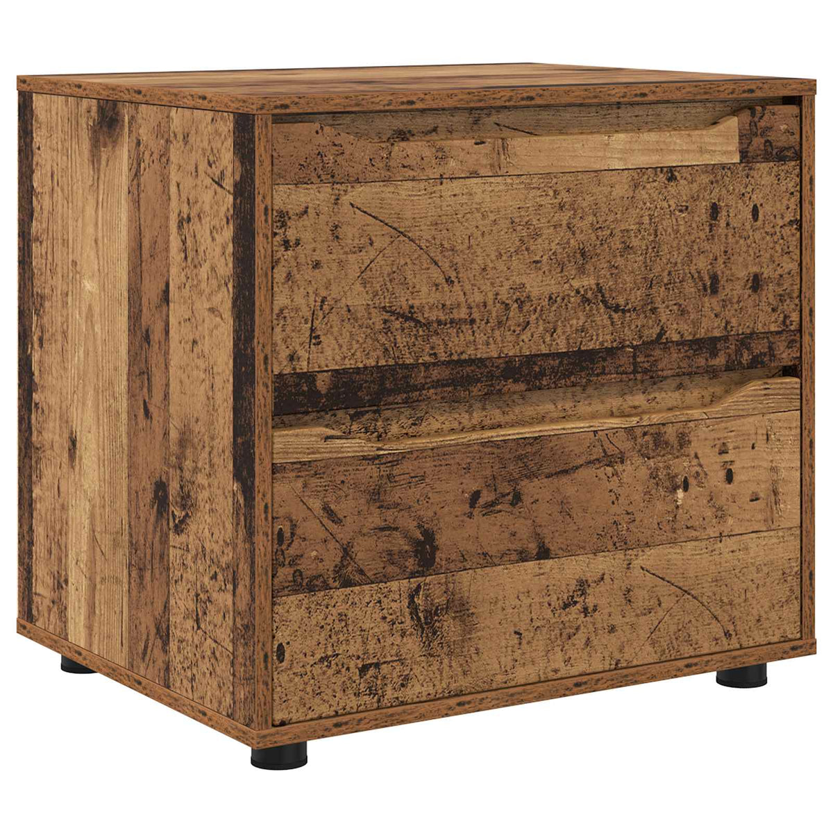 Opbevaringsskab 60 x 48 x 57 cm Konstrueret træ Gammelt træ