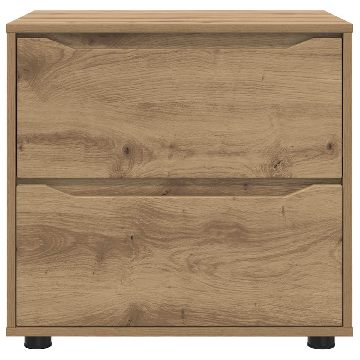Opbevaringsskab 60 x 48 x 57 cm Konstrueret træ Artisan Egetræ