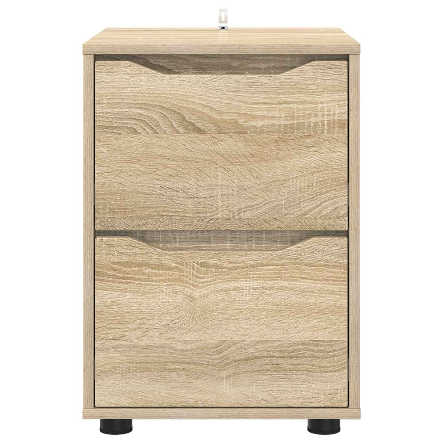 Opbevaringsskab 40 x 48 x 57 cm Konstrueret træ Sonoma eg