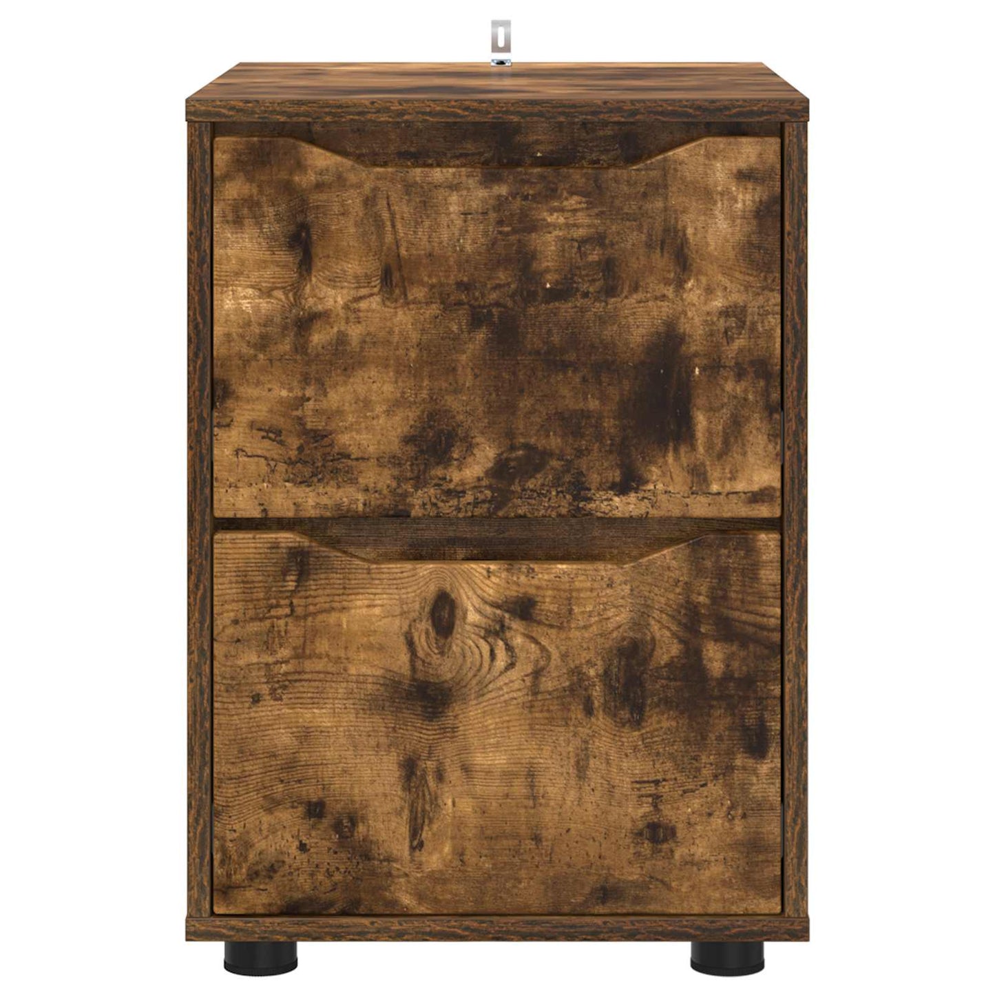 Opbevaringsskab 40 x 48 x 57 cm Konstrueret træ Røget eg