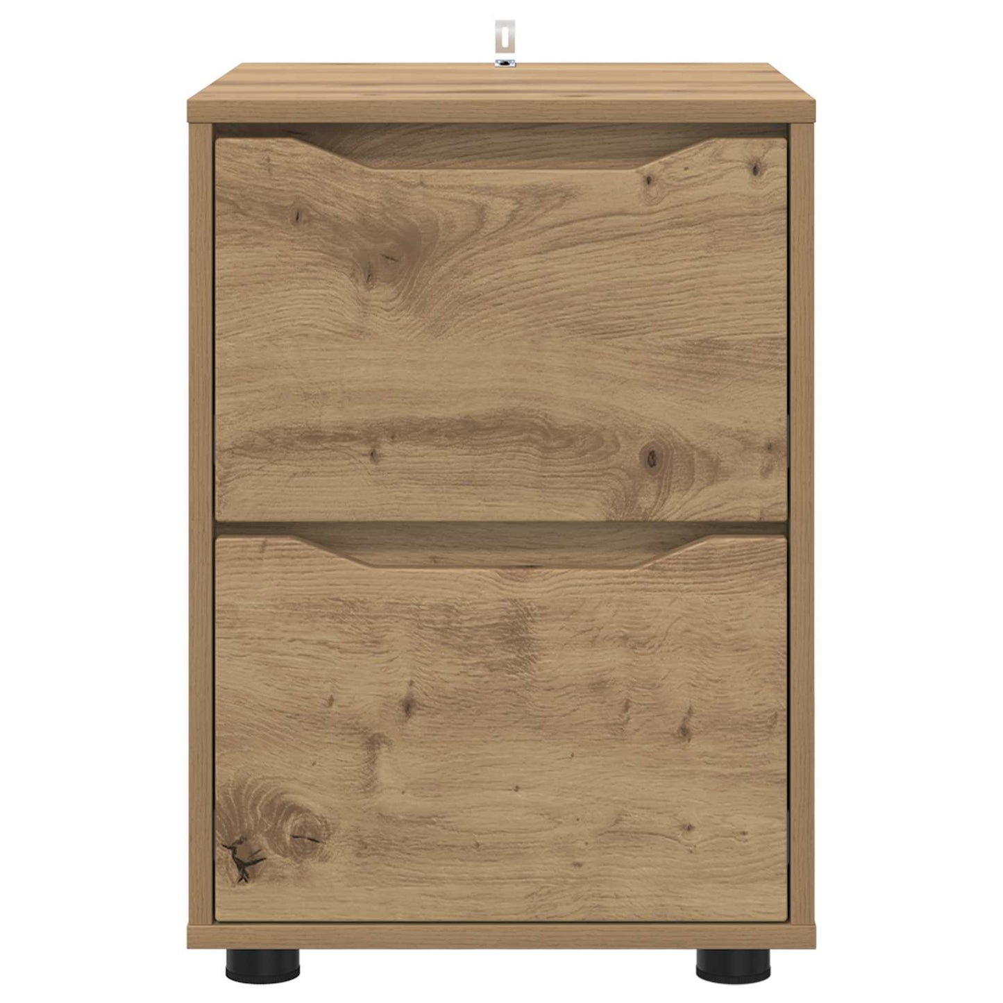 Opbevaringsskab 40 x 48 x 57 cm Konstrueret træ Artisan Egetræ