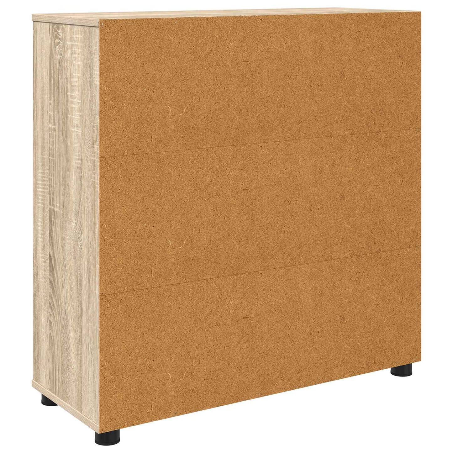 Opbevaringsskab 80 x 31 x 81 cm Konstrueret træ Sonoma eg