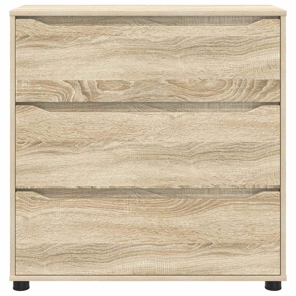 Opbevaringsskab 80 x 31 x 81 cm Konstrueret træ Sonoma eg